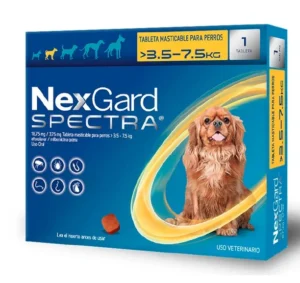 Nexgard Spectra 3.6-7.5 Kg (c/tab.)