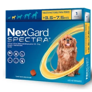 Nexgard Spectra 3.6-7.5 Kg (c/tab.)